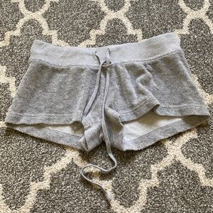 Hard Tail Low Rise Terry Ultra-Short Short